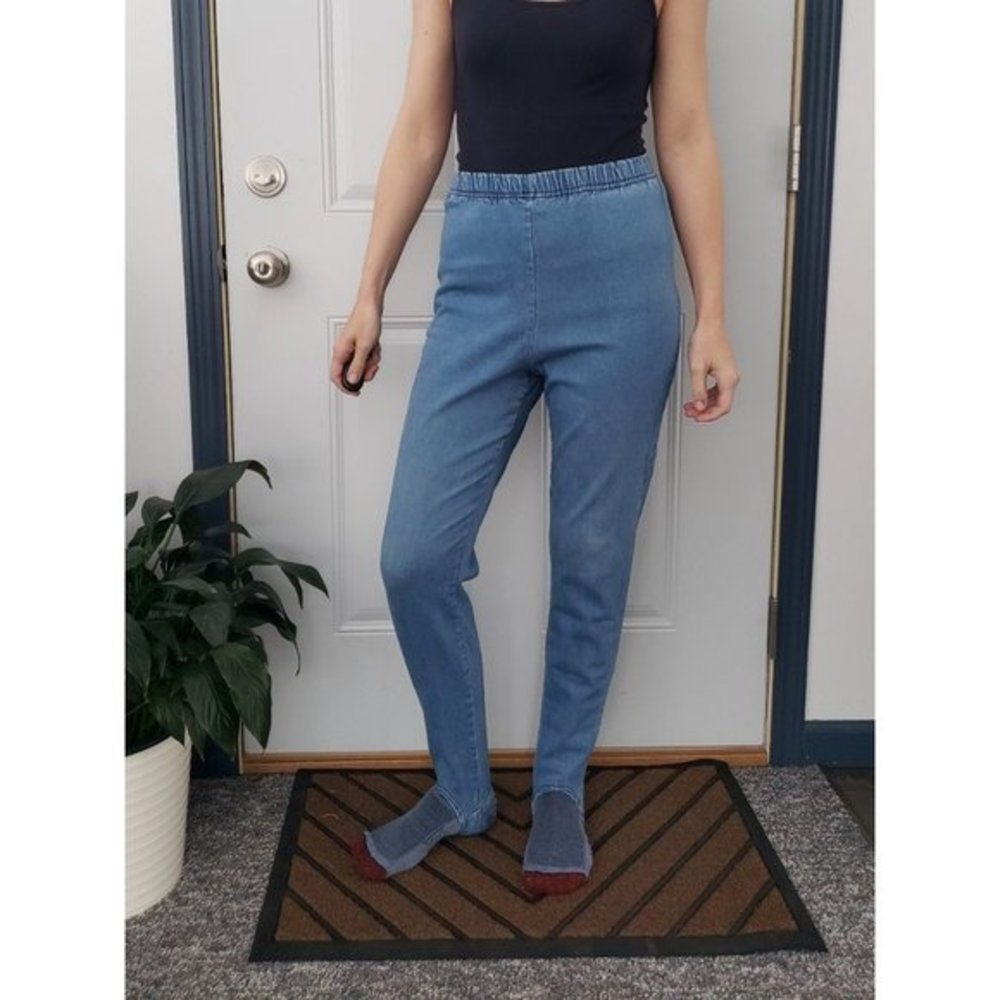 Vintage 80s/90s Denim Stirrup Pants
